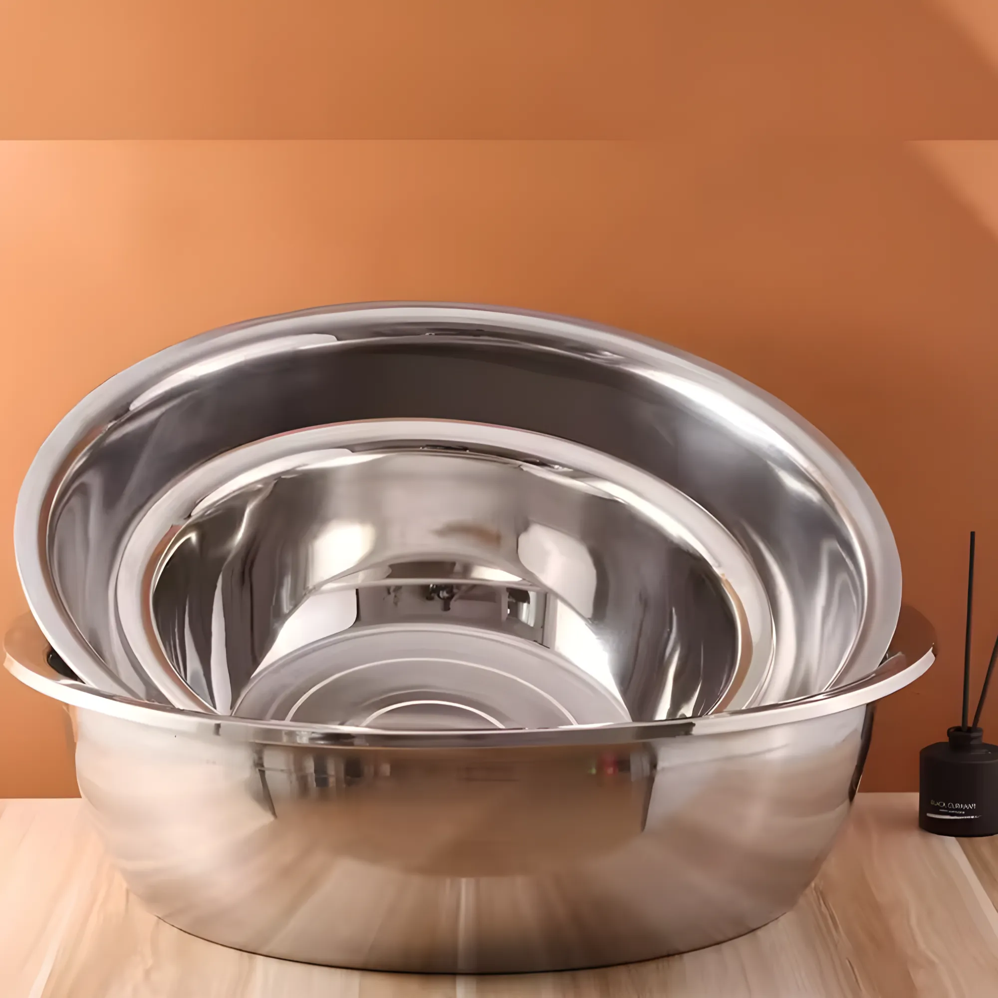 22cm Stainless Steel Kitchen Mixing Bowl