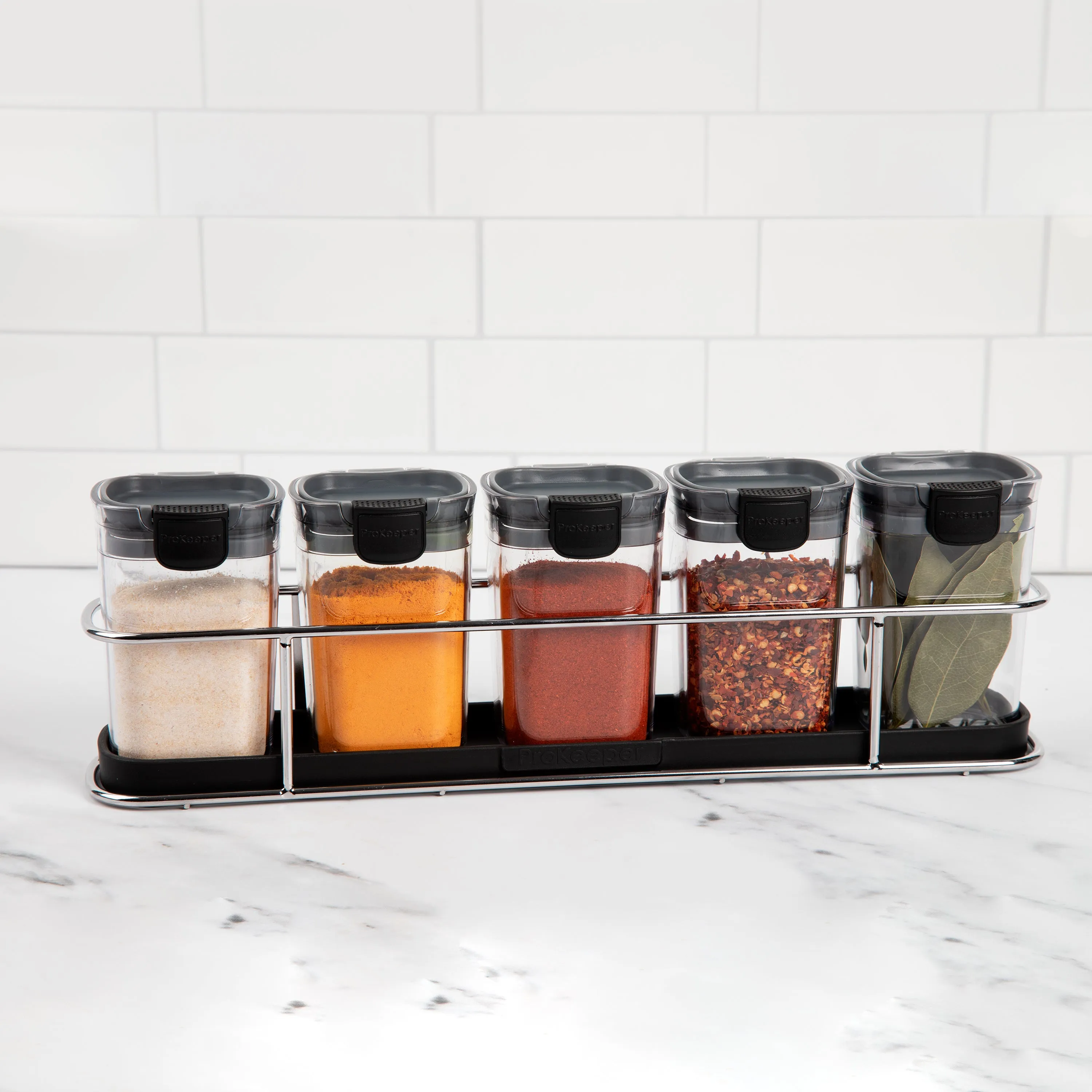 6 Piece Spice Rack ProKeeper  Set by Progressive