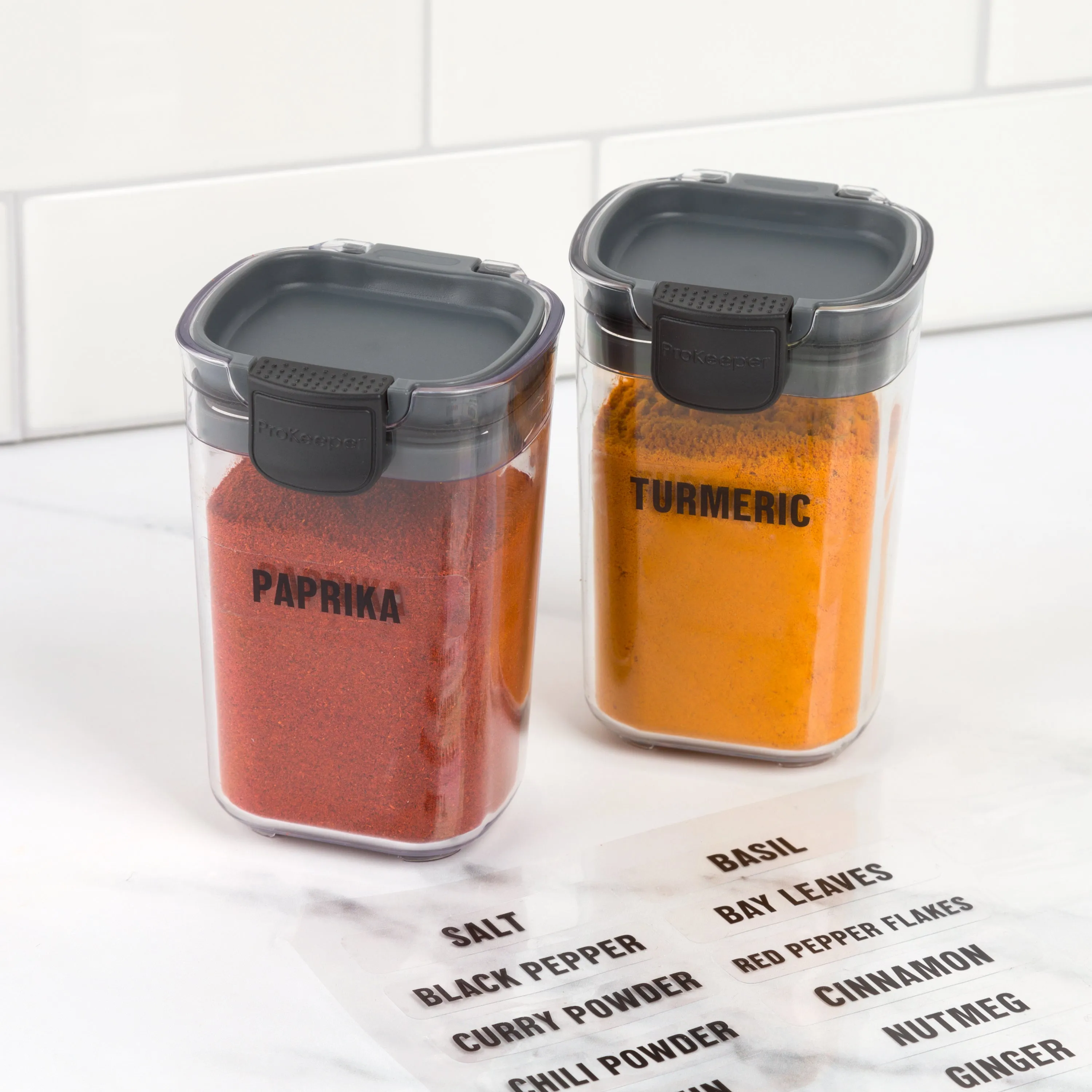 6 Piece Spice Rack ProKeeper  Set by Progressive