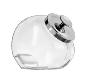 Anchor 69857R 64 oz Penny Candy Jar with Chrome Lid - Glass, Clear | Denson CFE