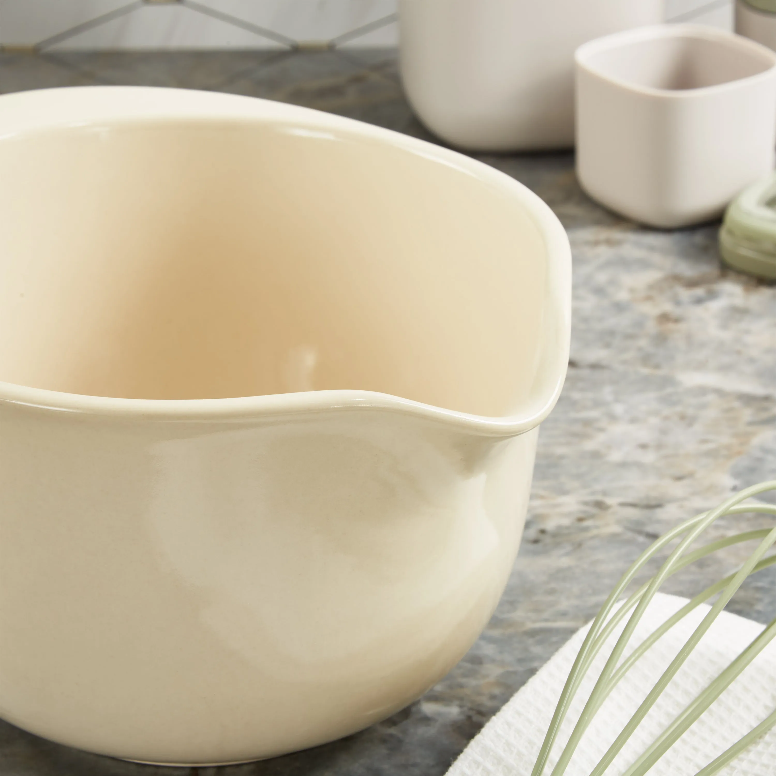BergHOFF Balance Stone Mixing Bowl 8", 2.3qt., Moonbeam