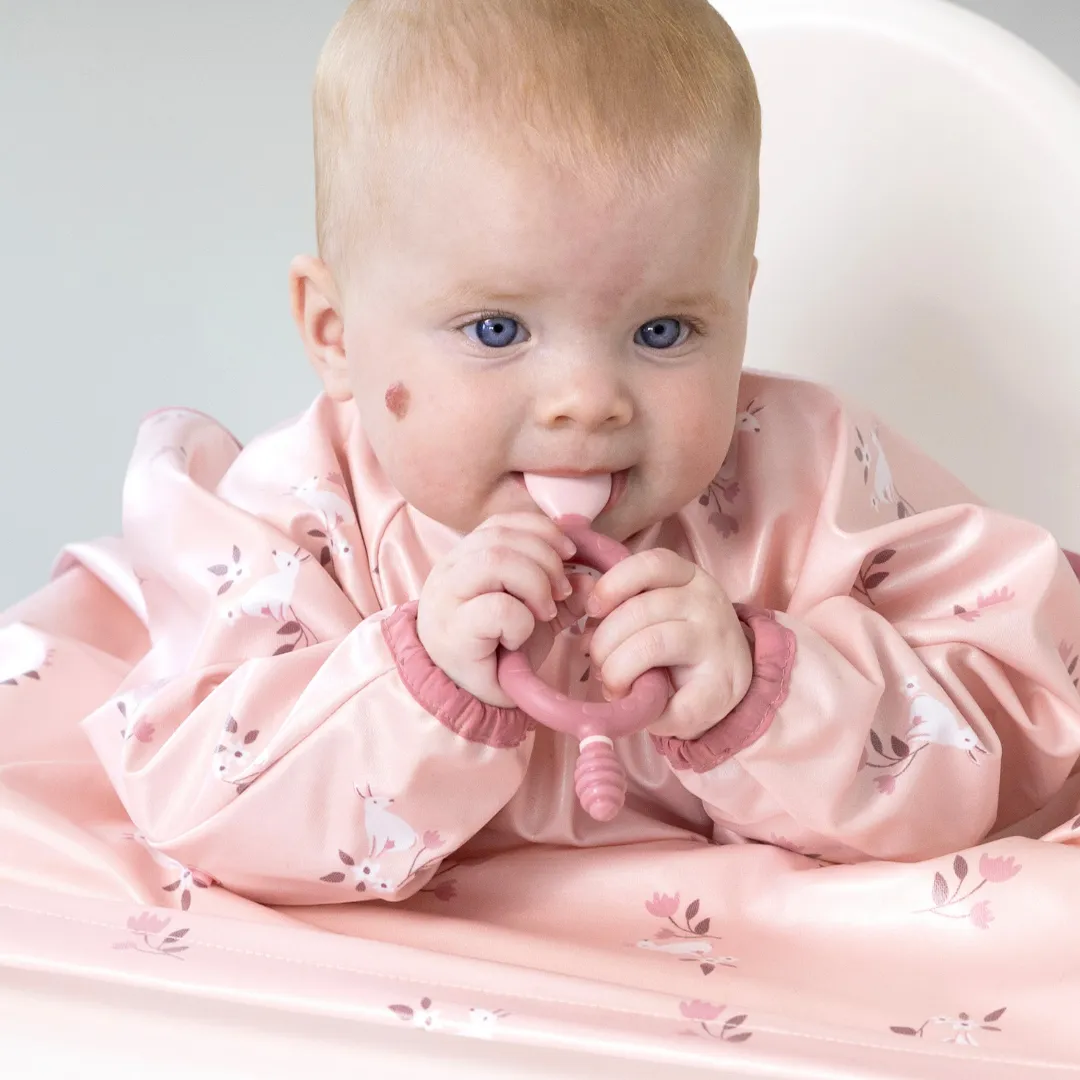 Bibado Long Sleeve Coverall Weaning Bib Curious Cottontails