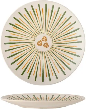 Bloomingville Heikki Serving Plate, Green, Stoneware