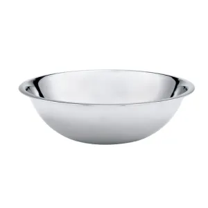 Browne 574954 4 QT Stainless Steel Mixing Bowl, 10-5/8" Diameter, Mirror Finish | Denson CFE
