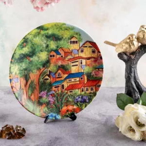 Close-knit Town Decorative Plate