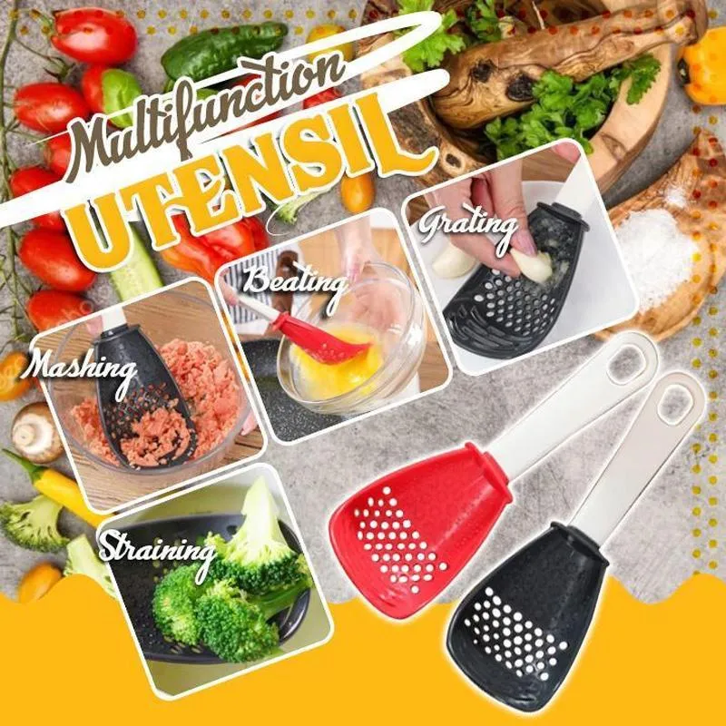 Creative Grated Ginger & Garlic Multifunctional Spoon