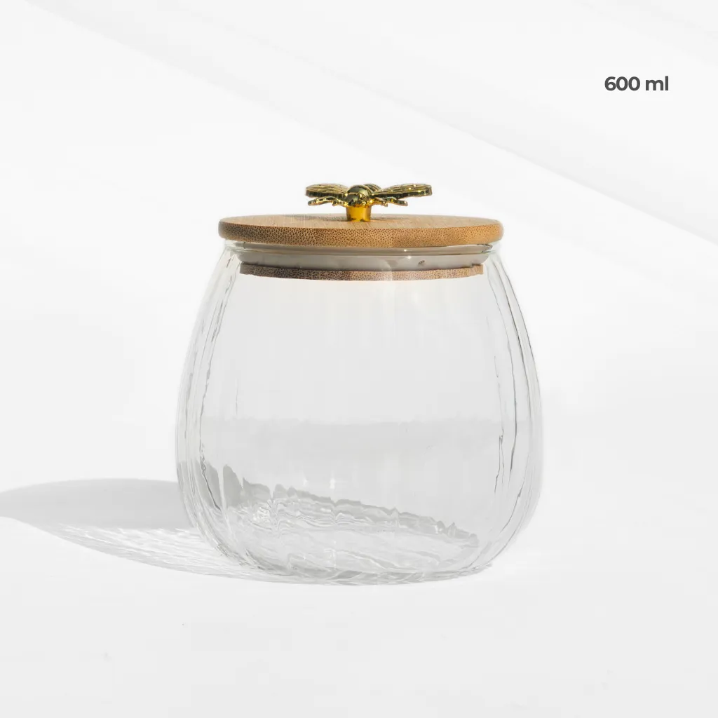 Fluted Storage Container Set with Tray