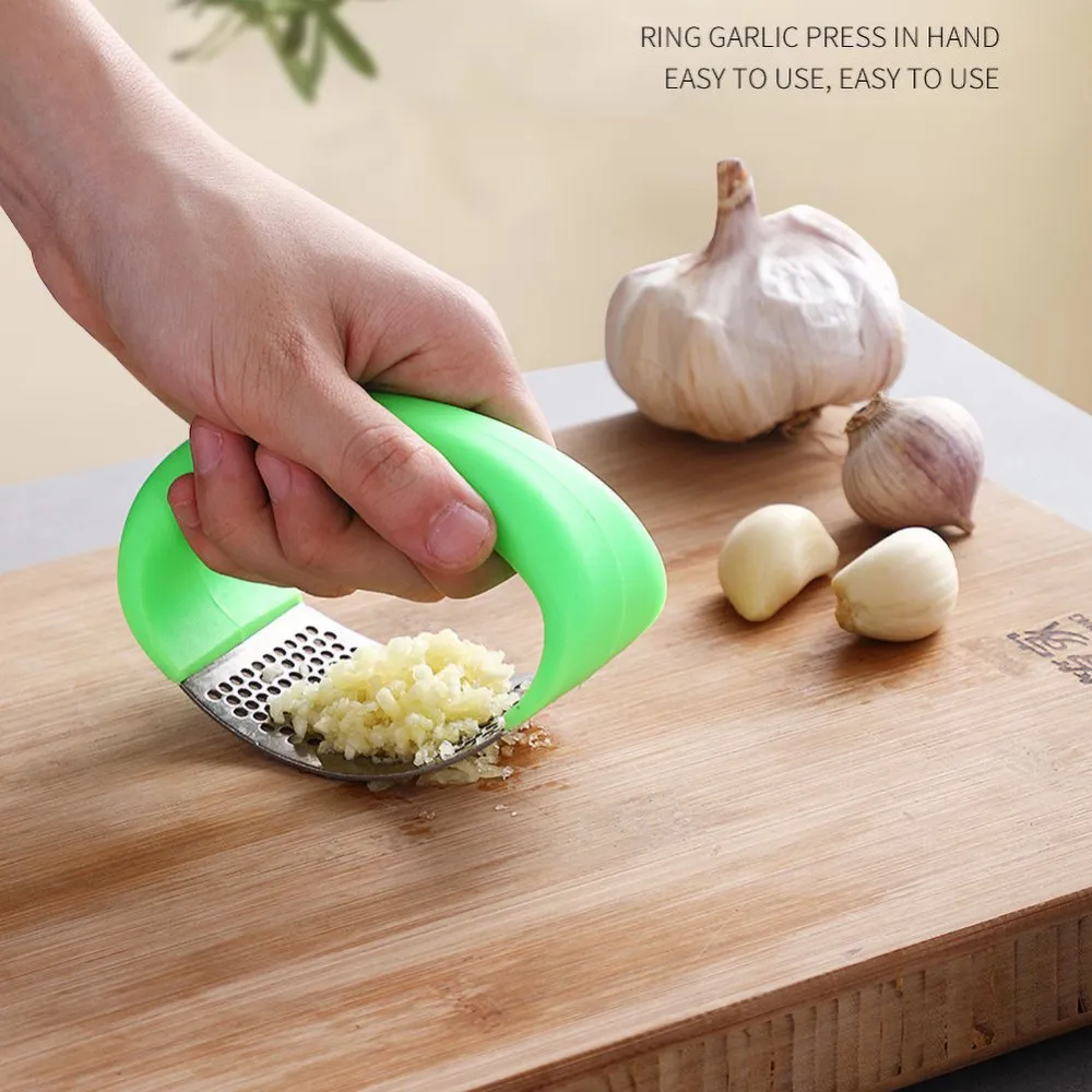 Funki Buys | Garlic Presses | Multi-function Stainless Steel Garlic Press | Colored