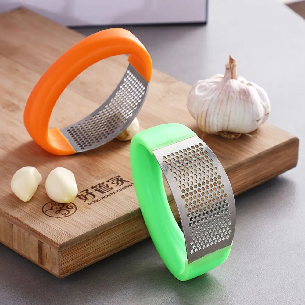Funki Buys | Garlic Presses | Multi-function Stainless Steel Garlic Press | Colored