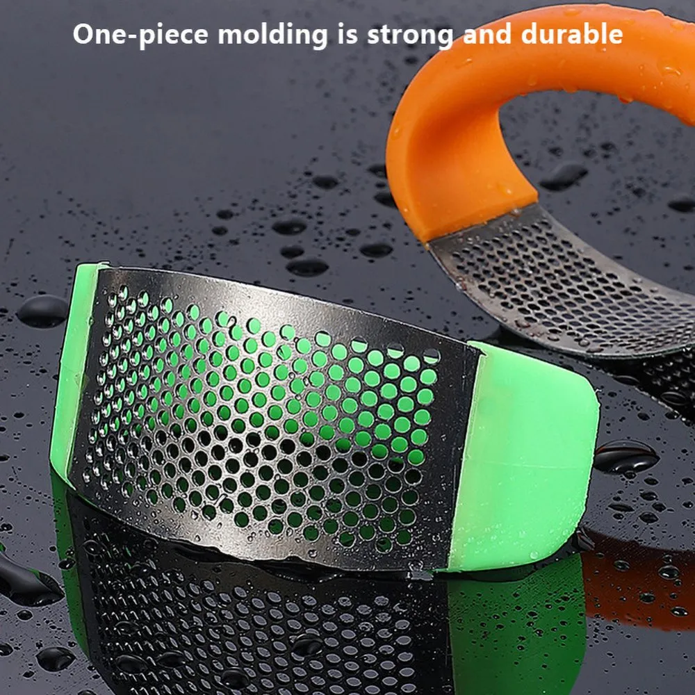 Funki Buys | Garlic Presses | Multi-function Stainless Steel Garlic Press | Colored