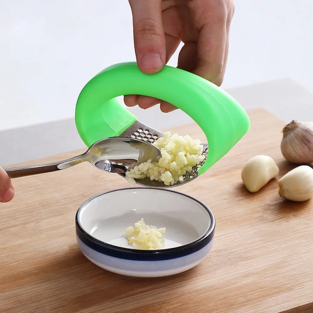 Funki Buys | Garlic Presses | Multi-function Stainless Steel Garlic Press | Colored