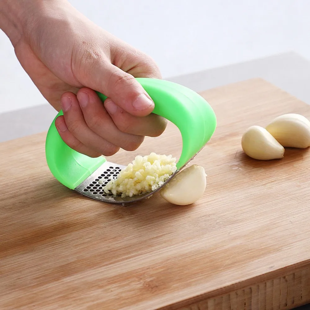 Funki Buys | Garlic Presses | Multi-function Stainless Steel Garlic Press | Colored