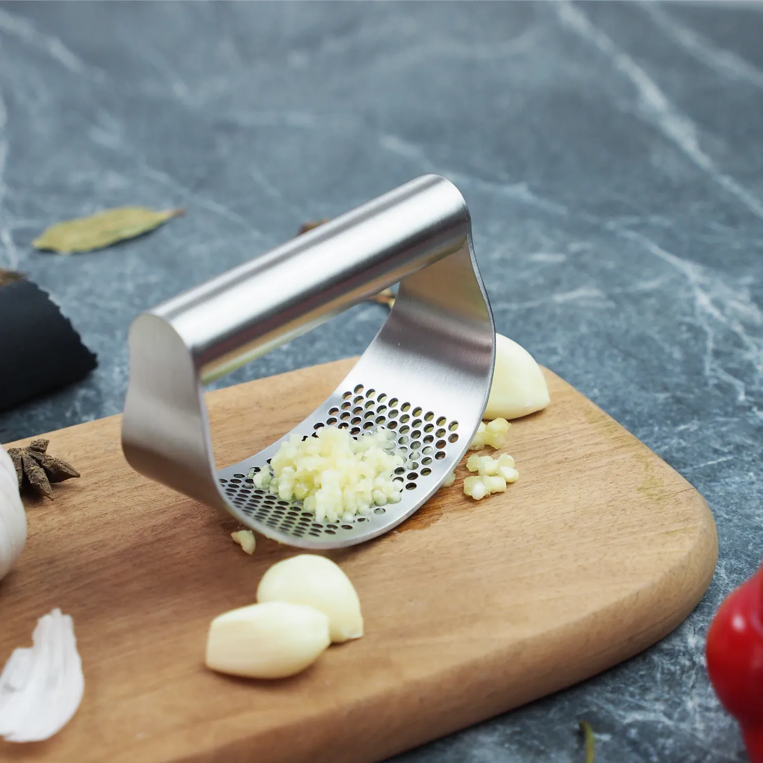 Funki Buys | Garlic Presses | Stainless Steel Garlic Rocker