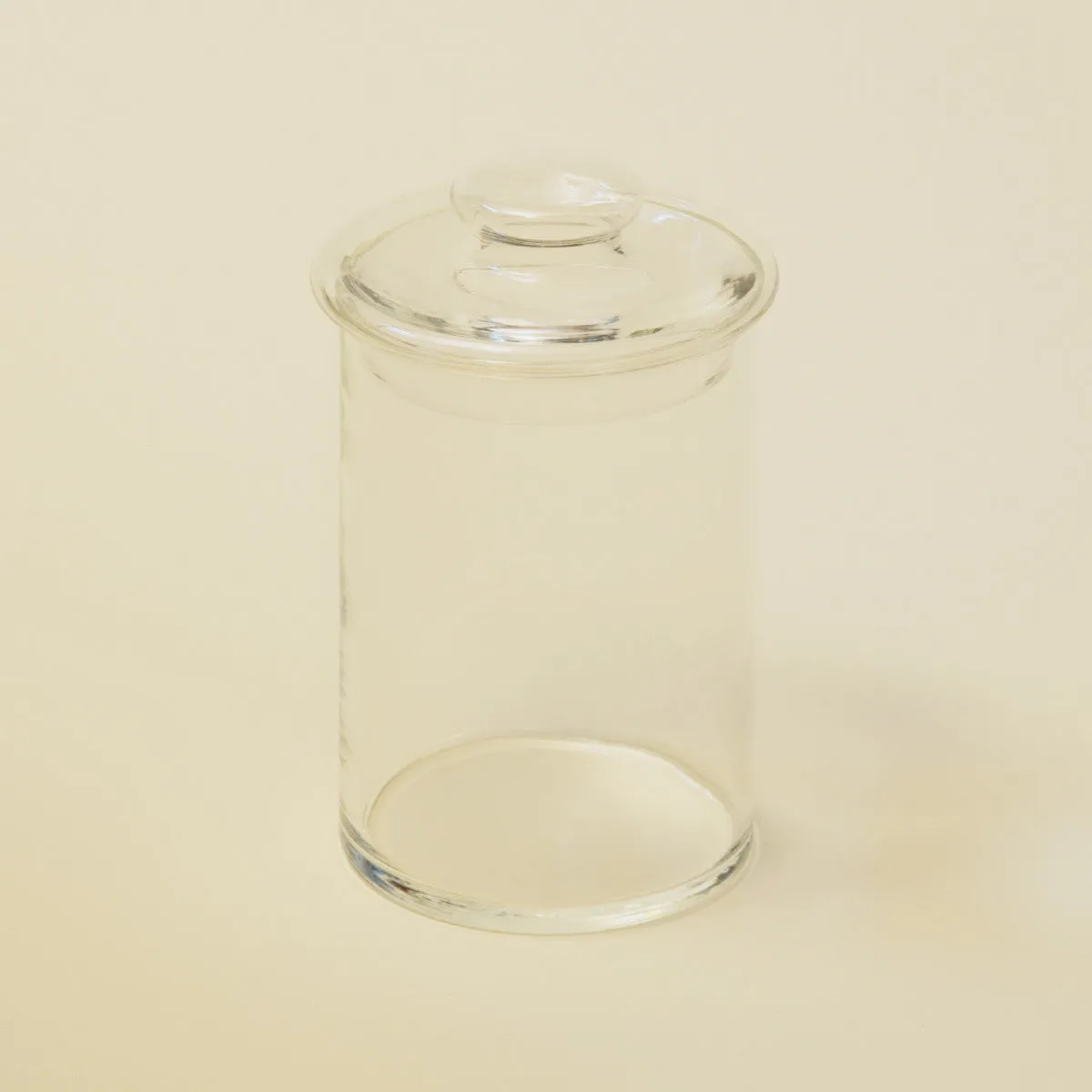 Glass Canister with Lid - M