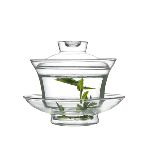 Glass Gaiwan and Assam Masala Tea Gift Box