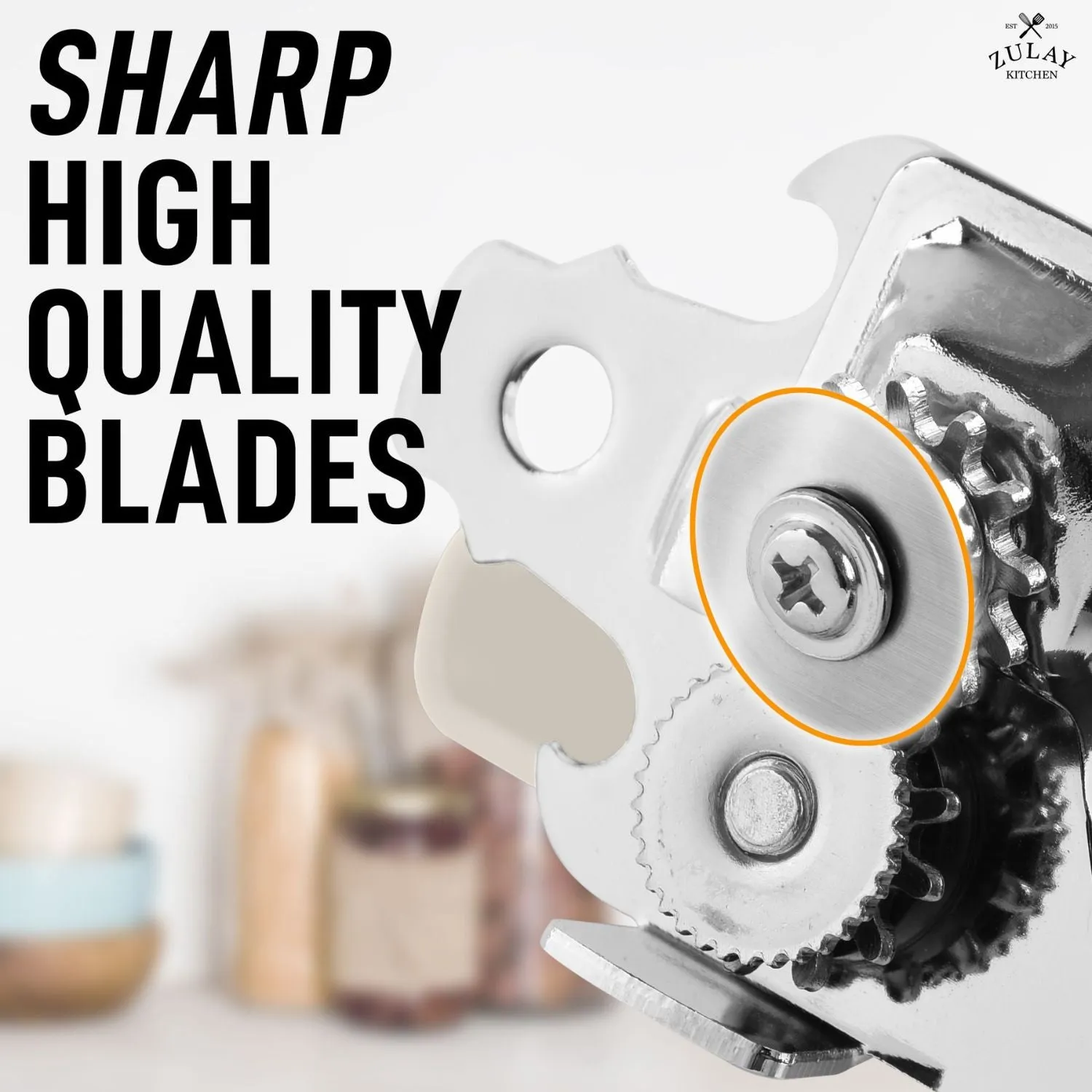 Heavy Duty Can Opener - Wide Grip