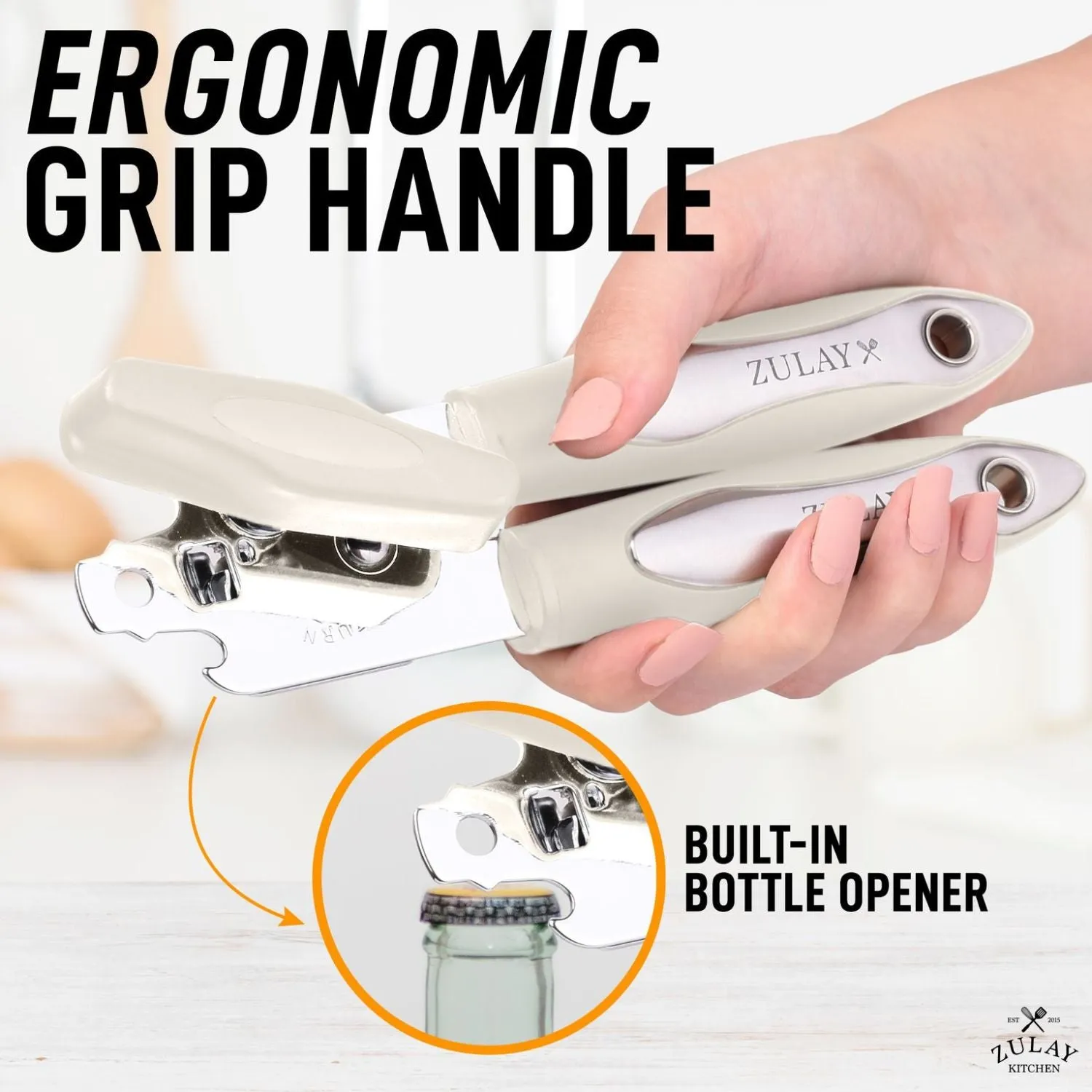 Heavy Duty Can Opener - Wide Grip