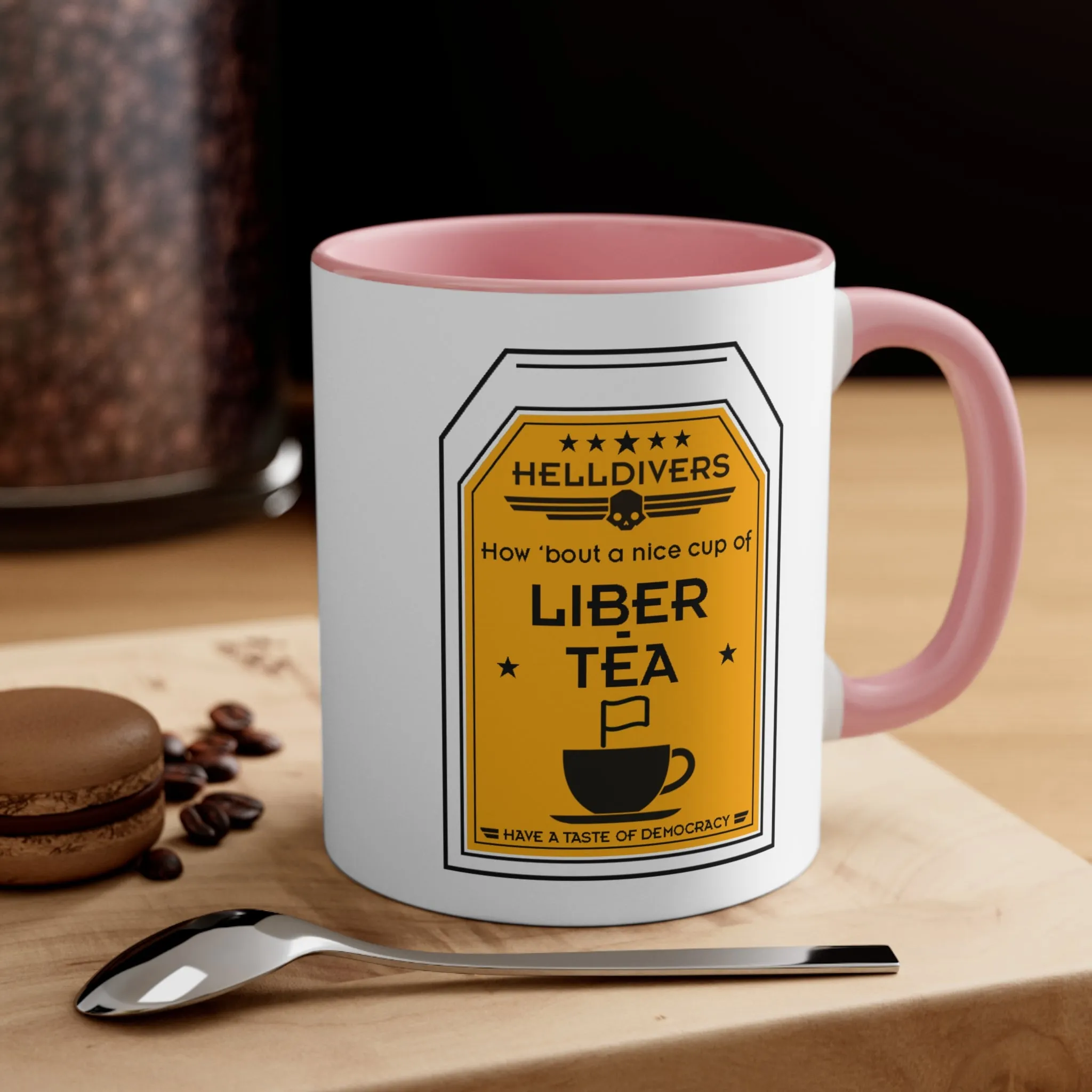 Helldivers 2 Inspired How 'bout a nice cup of LIBERTEA Mug Coffee Mug, 11oz