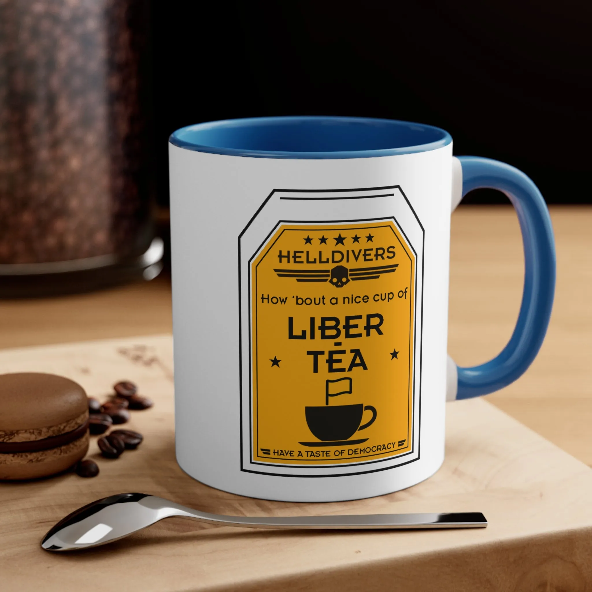 Helldivers 2 Inspired How 'bout a nice cup of LIBERTEA Mug Coffee Mug, 11oz