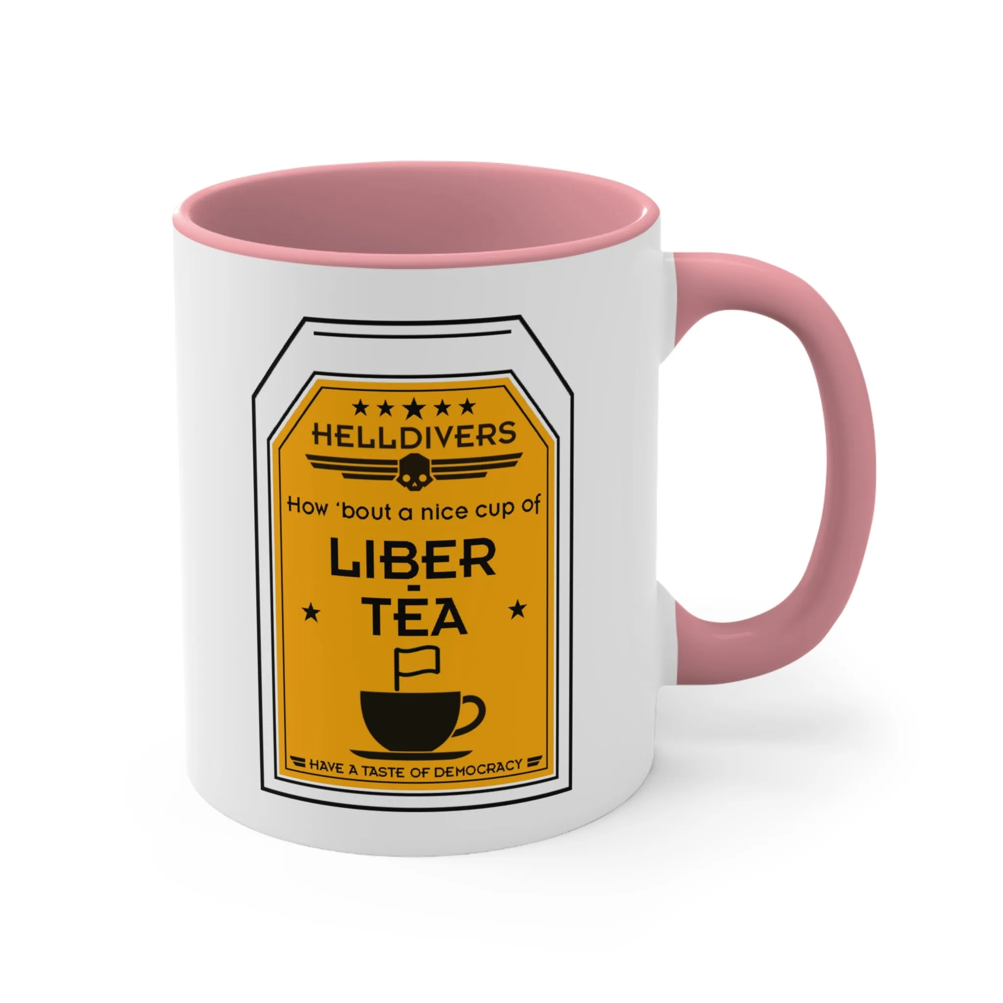 Helldivers 2 Inspired How 'bout a nice cup of LIBERTEA Mug Coffee Mug, 11oz