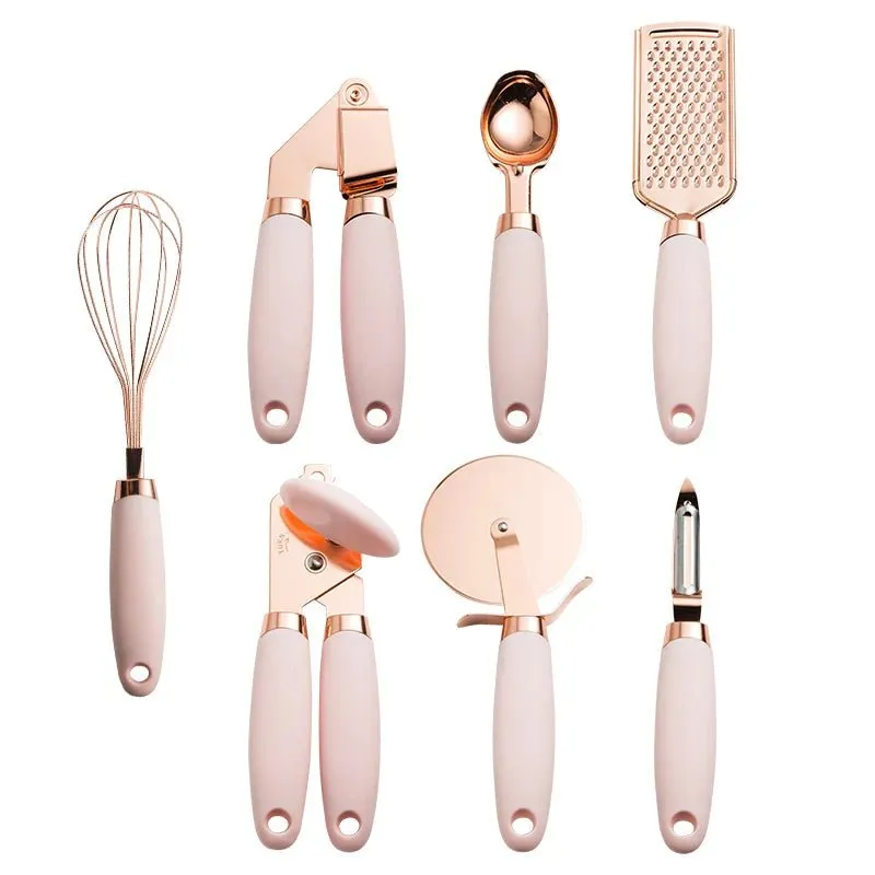 High-End Stainless Steel Kitchen Gadget Set