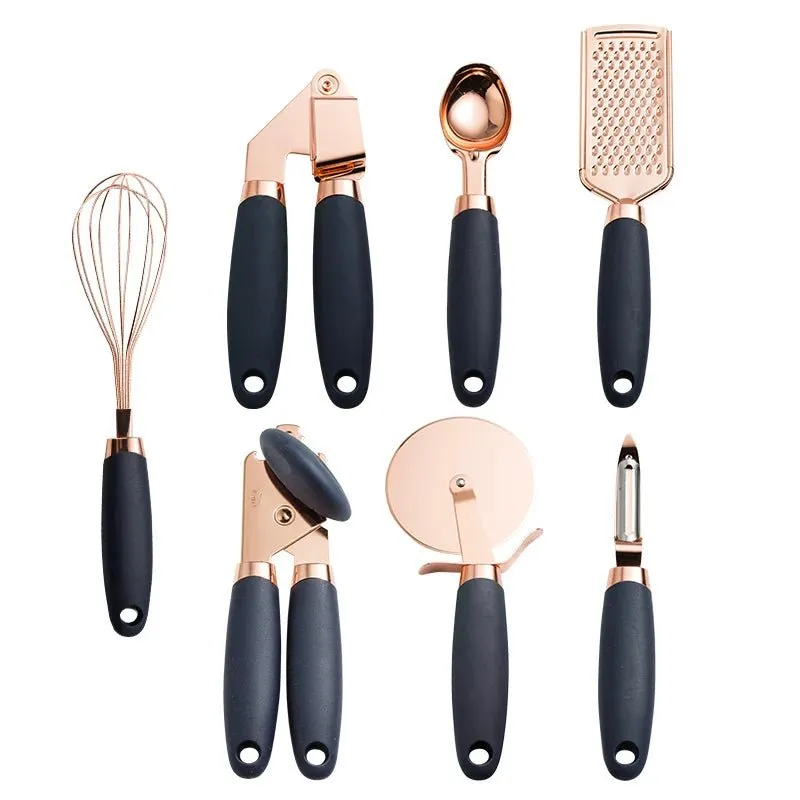 High-End Stainless Steel Kitchen Gadget Set