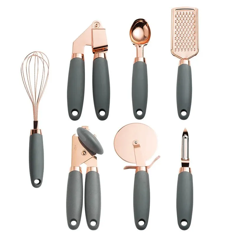 High-End Stainless Steel Kitchen Gadget Set
