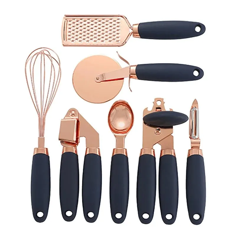 High-End Stainless Steel Kitchen Gadget Set