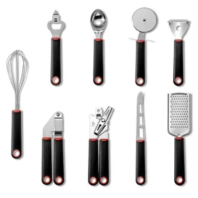High-End Stainless Steel Kitchen Gadget Set