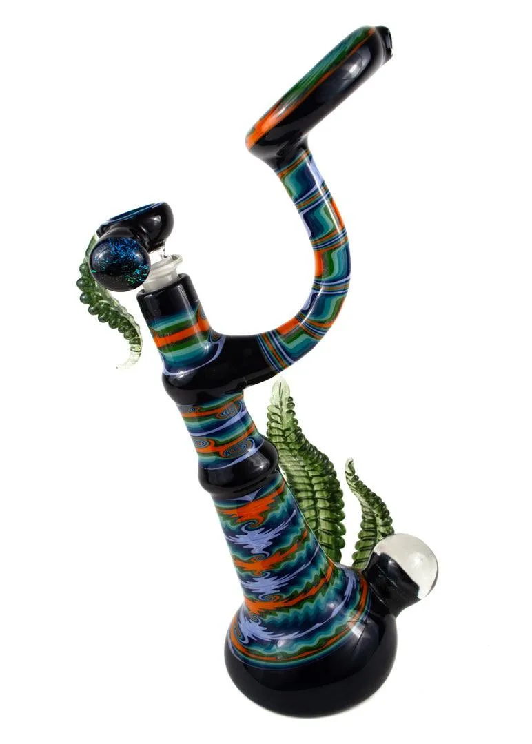 I. F. | Leaf Bubbler Set w/ Swing Arm and Nug Jar