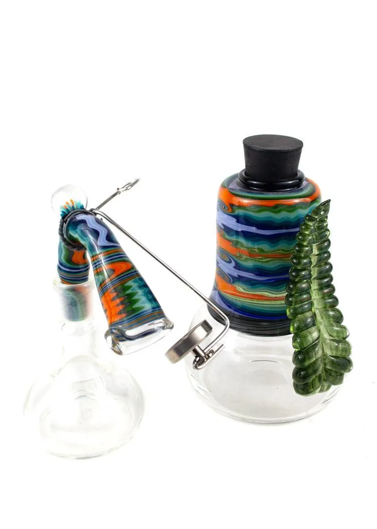 I. F. | Leaf Bubbler Set w/ Swing Arm and Nug Jar