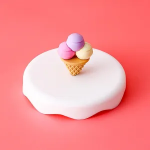 Ice Cream Silicone Cup Lid Cover Topper for Coffee Mug, Tea Cup, Glasses – Starbucks Accessories