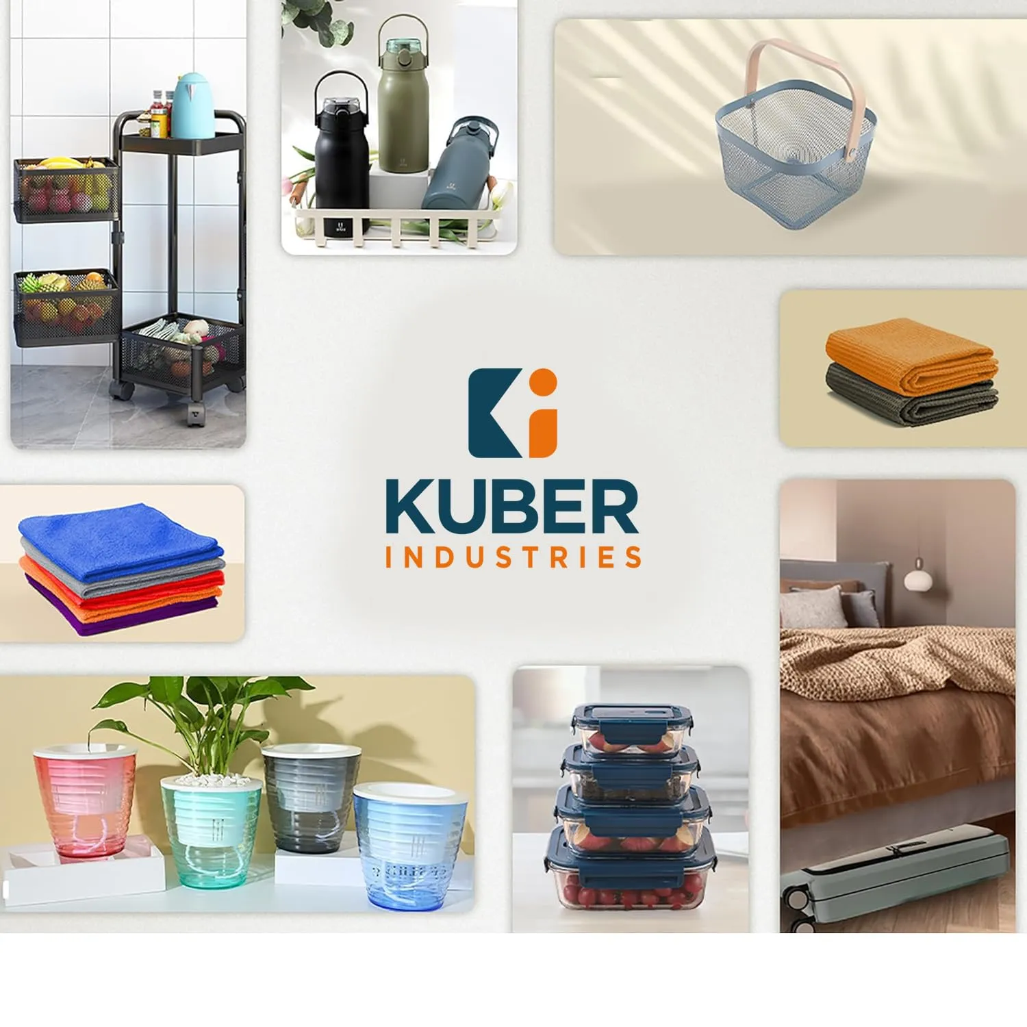 Kuber Industries Borosilicate Glass Jar with Bamboo Lid | Kitchen Organizer Items & Storage | Multi-utility, Leakproof, Airtight Storage Jar for Cookies, Snacks, Tea, Coffee, Sugar | Set of 2 (620ml)