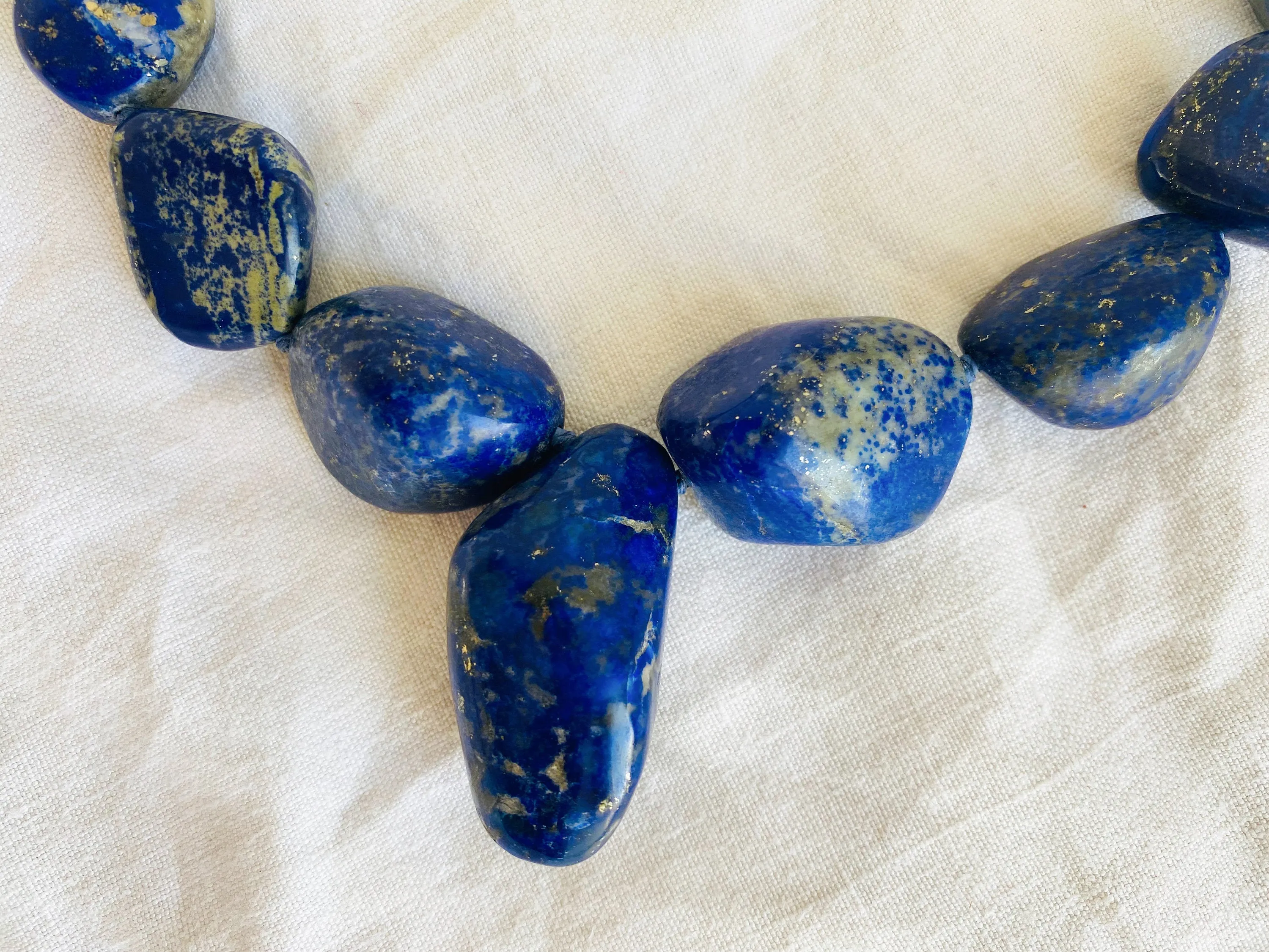 Lapis Beaded Necklace