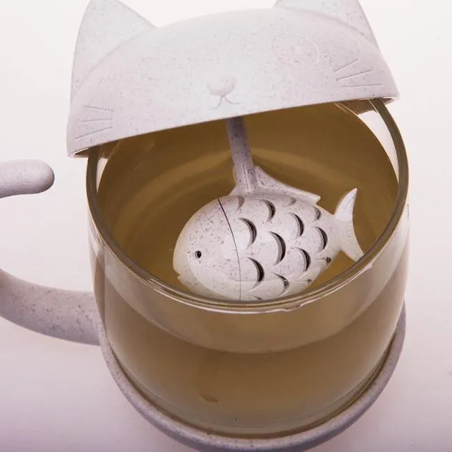 Meow Tea Infuser Cup