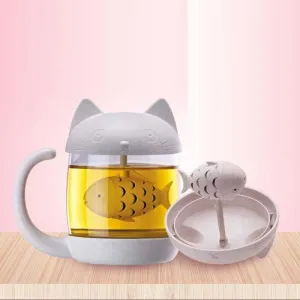 Meow Tea Infuser Cup