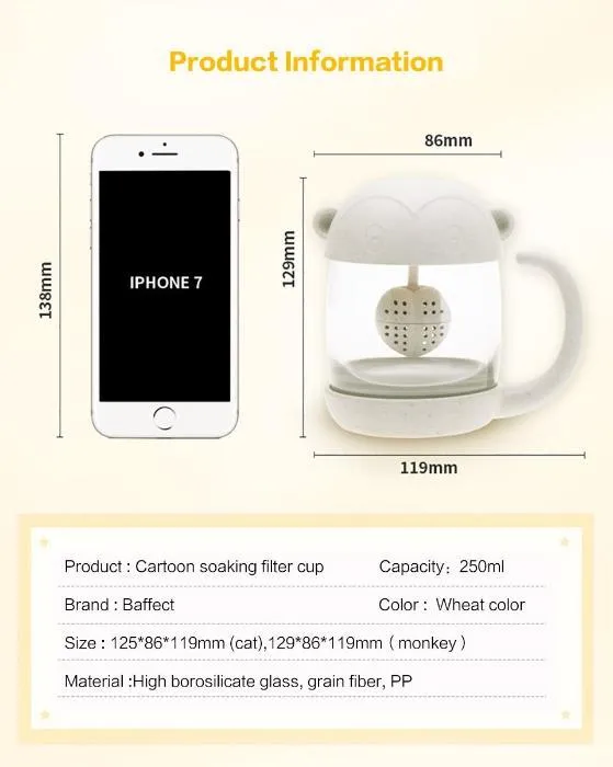 Meow Tea Infuser Cup