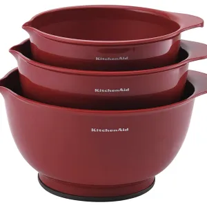Mixing Bowls Red