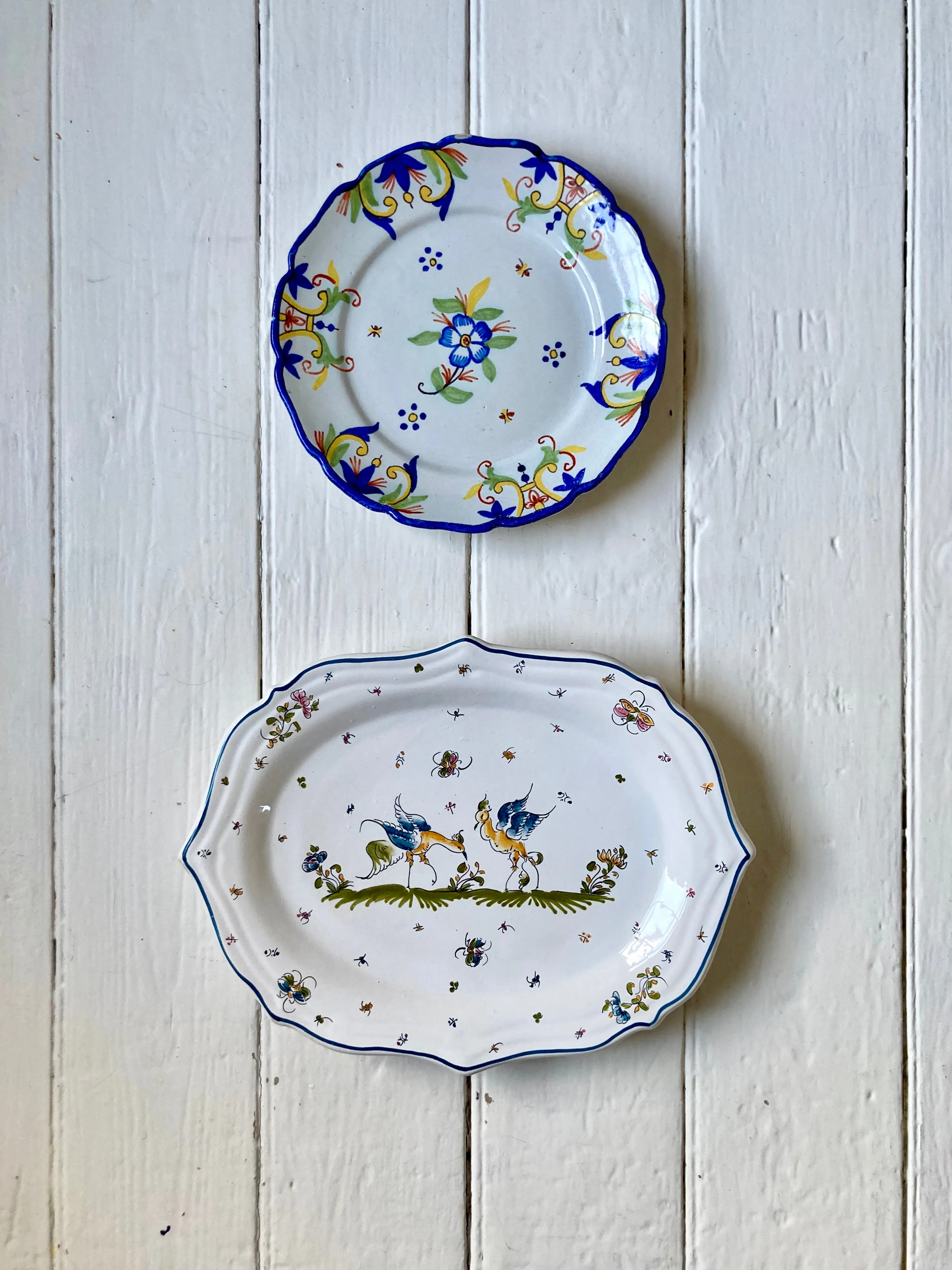 Moustiers - French faience decorative platter