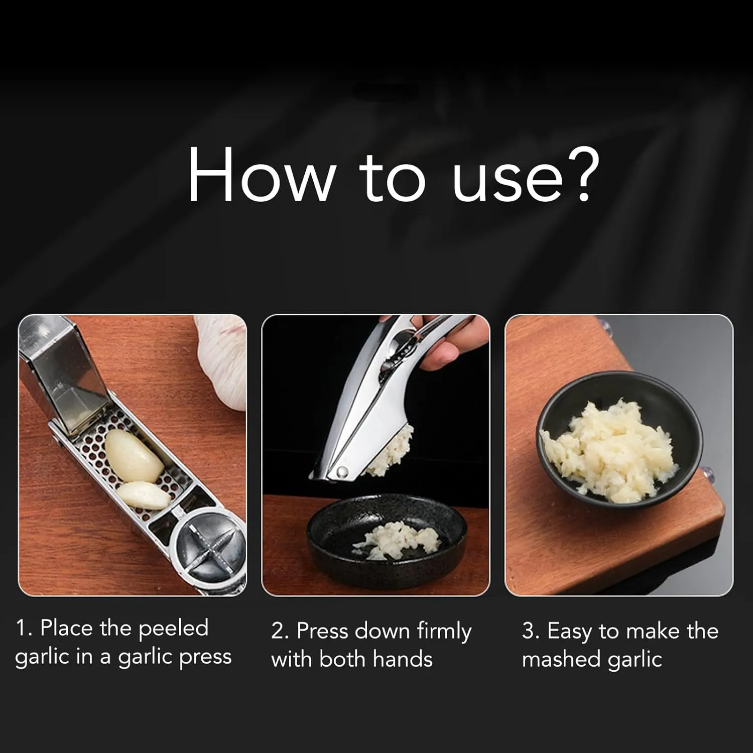 Multi-Functional Garlic Press Chestnut Walnut Opener Dp-218