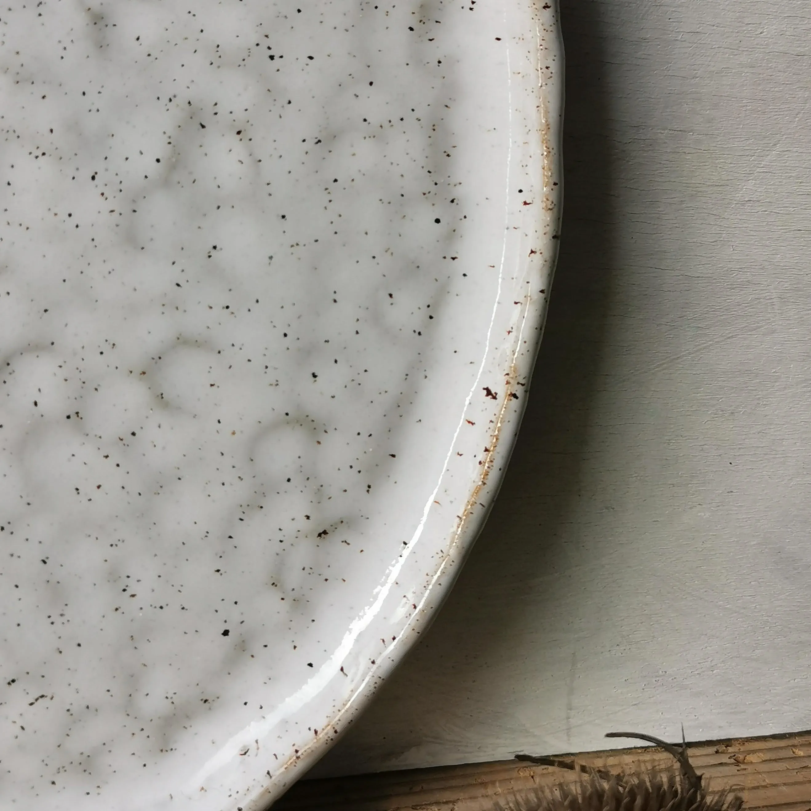 Oval serving platter