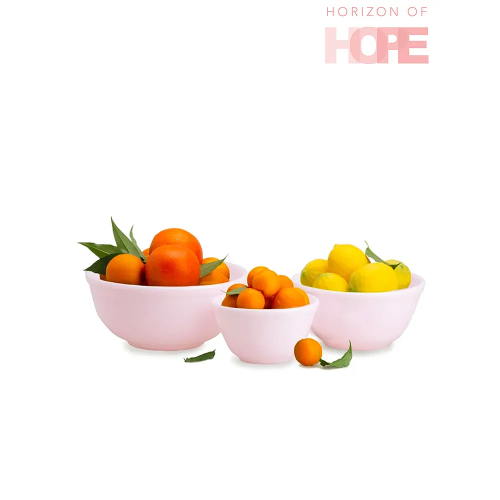 Pink Mixing Bowl Set