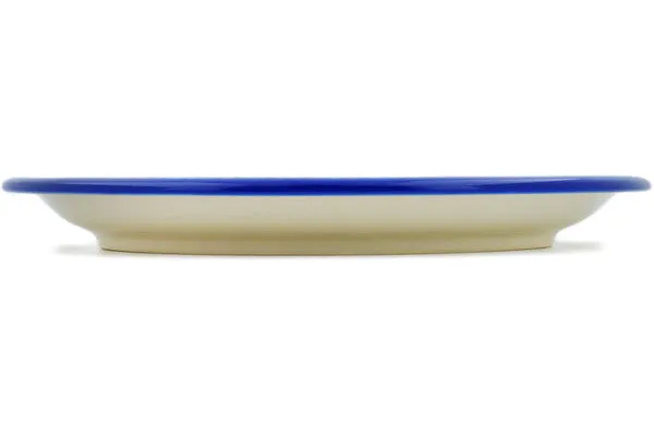 Polish Pottery 14" Plate Cobalt Dreams