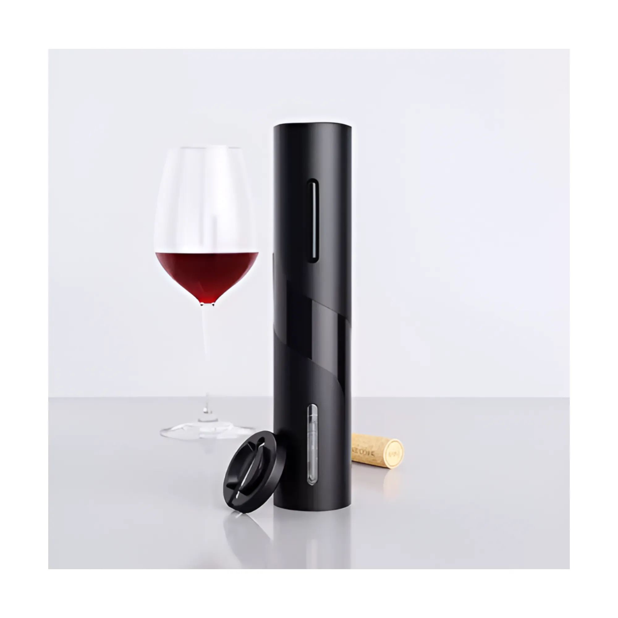 Portable Electric Battery-Operated Cordless Wine Bottle Opener Set