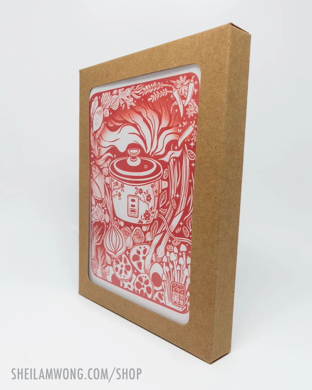 Rice Cooker - Greeting Card