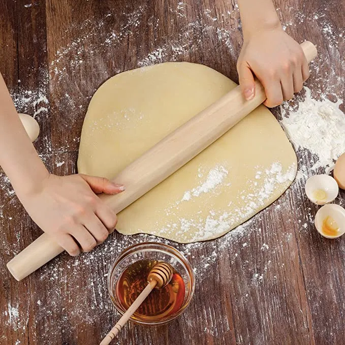 Rolling pin tapered