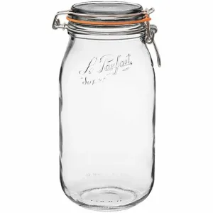 Rounded French Jar w/ Airtight Seal