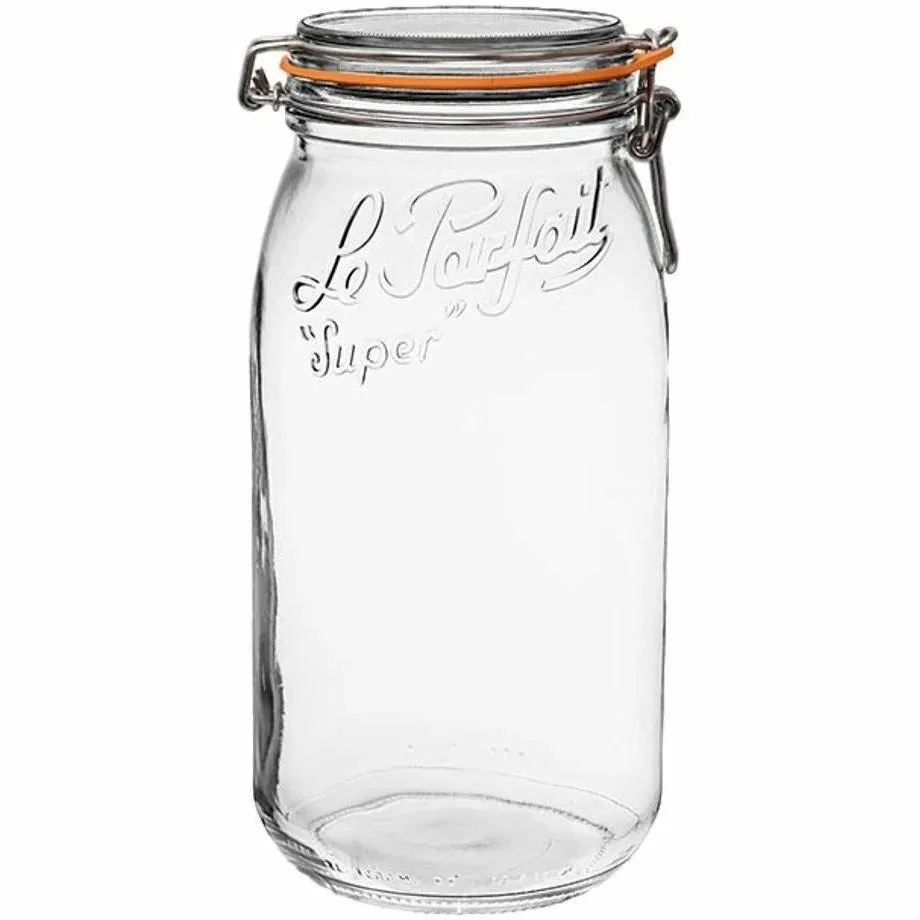 Rounded French Jar w/ Airtight Seal