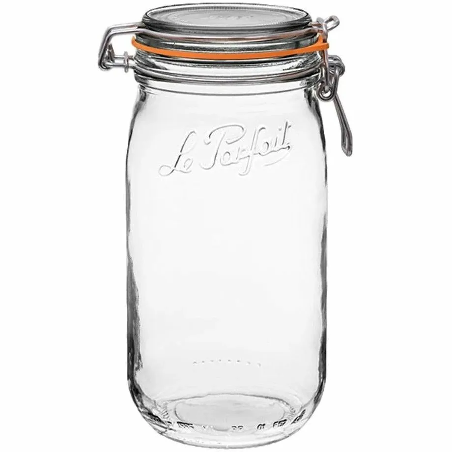 Rounded French Jar w/ Airtight Seal