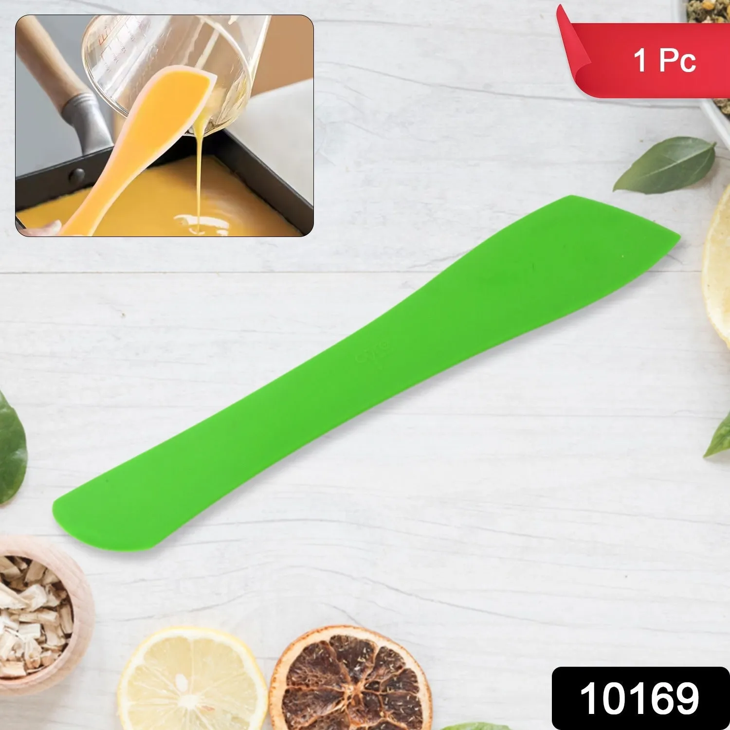 Silicone Non-Stick Heat-Resistant Flexible Spatula (1 Pc&nbsp; / 28 Cm)